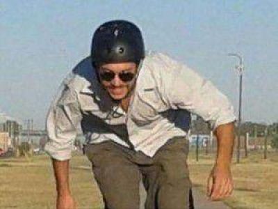 Continua grav�simo luego de caer a 70 km/h cuando practicaba longboard
