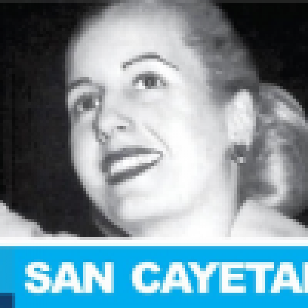 SAN CAYETANO: El Pj de San Cayetano recuerda a Eva Duarte de Per�n.