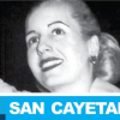 SAN CAYETANO: El Pj de San Cayetano recuerda a Eva Duarte de Per�n.