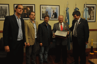 El Gobernador Distrital del Rotary Club visitó Chivilcoy 