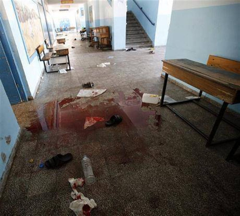 Israel atac� una escuela de la ONU en Gaza y dej� por lo menos 17 muertos