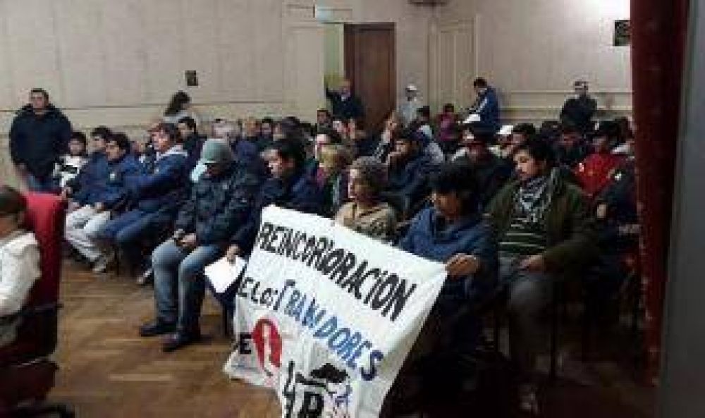 Conflicto de Lear: El HCD de Campana rechaz� los despidos