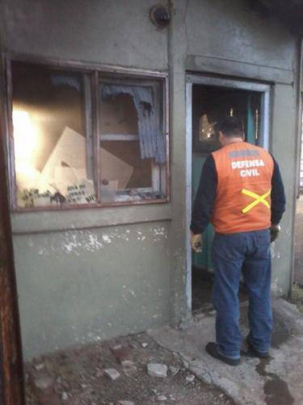 Un incendio afect� un departamento c�ntrico