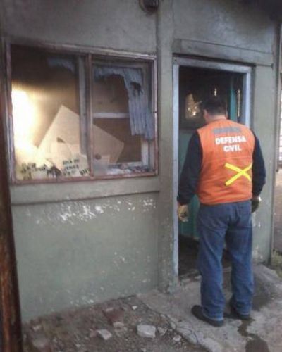 Un incendio afect� un departamento c�ntrico