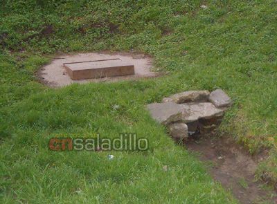 Reclamo por el mal estado de un canal en calle Pereyra