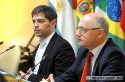 Kicillof reiter� que el Gobierno est� dispuesto a dialogar pero sin someterse a extorsiones