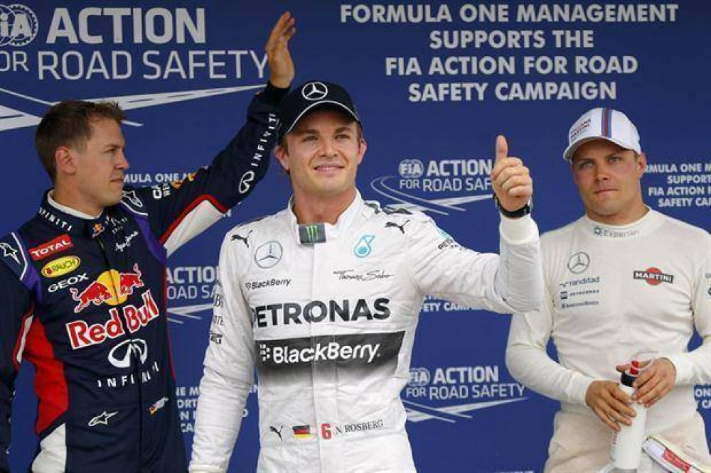 Nico Rosberg se qued� con la pole y buscar� aumentar su ventaja en Hungr�a