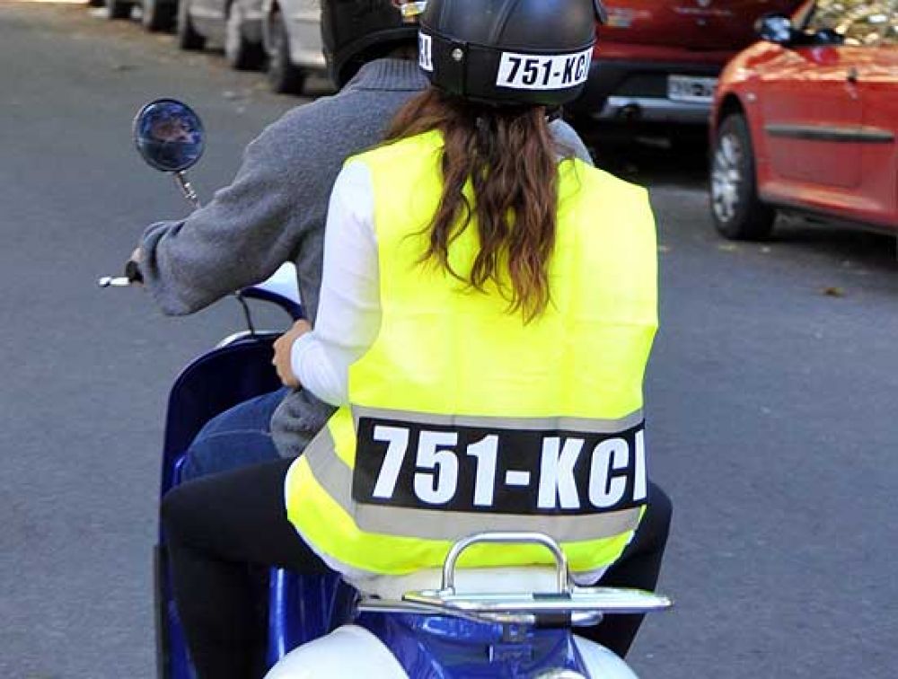Cada vez se utilizan menos los chalecos en las motos