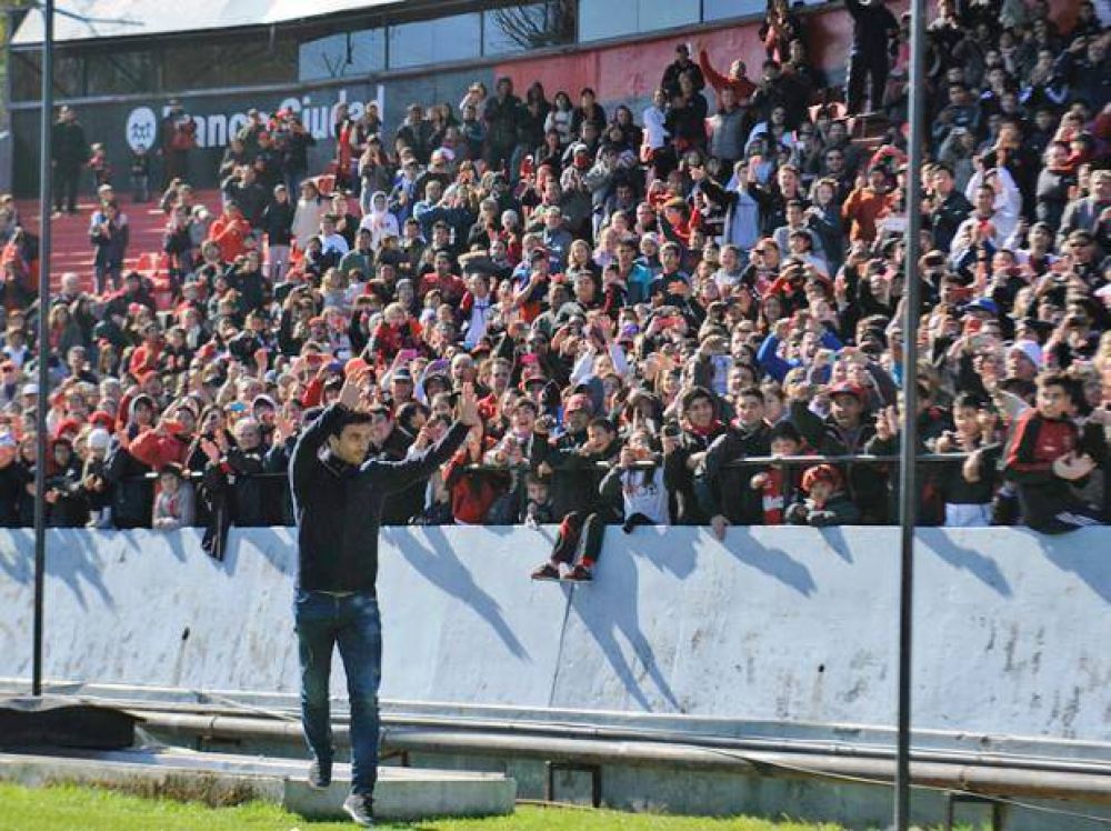 �Me di cuenta de que sin Newell's no puedo estar, que ac� soy feliz