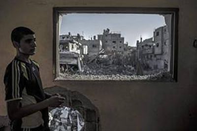 La tregua revela los da�os devastadores en Gaza