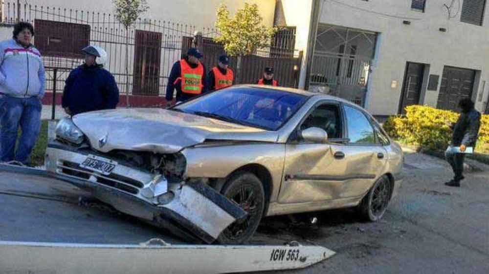 Conductor ebrio escap� de control de alcoholemia