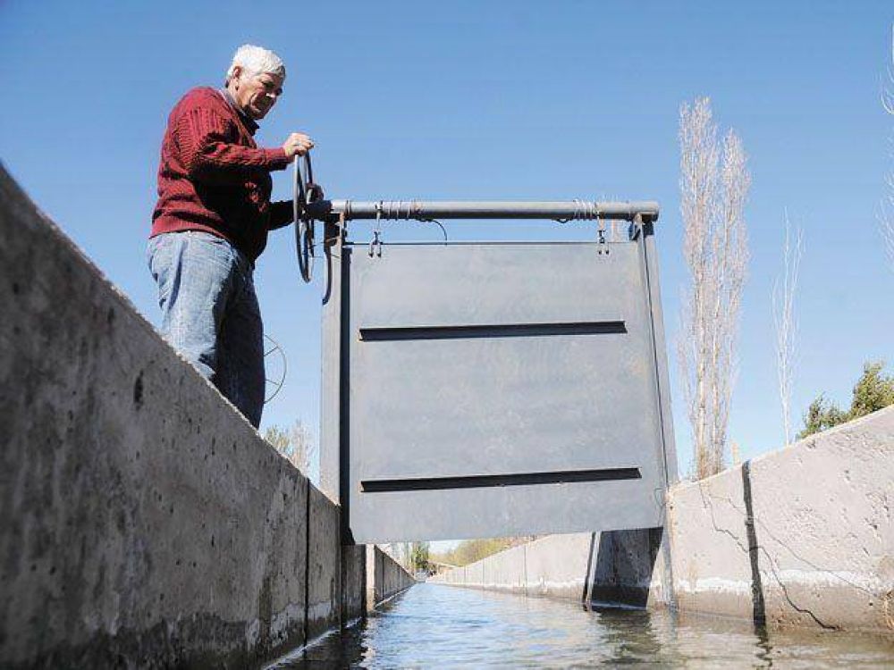 El sistema del uso de agua mendocino ser� llevado a California