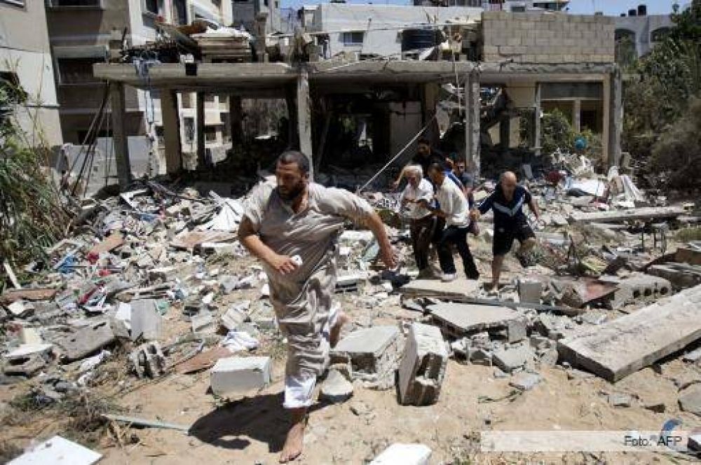 Crecen los muertos y desplazados en Gaza en un d�a de treguas truncas