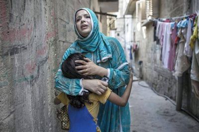 Cayeron misiles en un hospital y un campo de refugiados de Gaza: 10 muertos