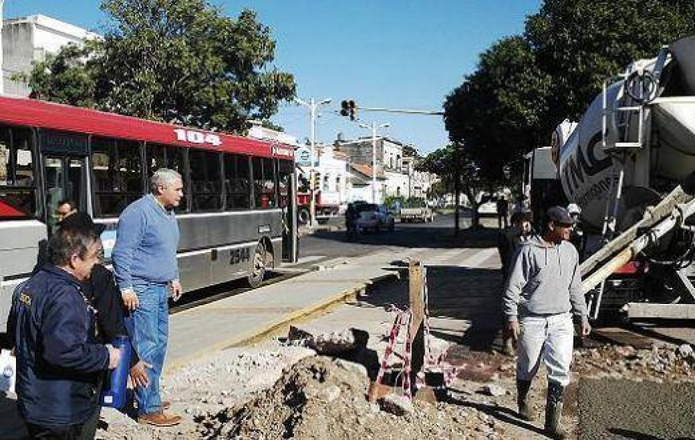 El Municipio capitalino avanza con la reconstrucci�n de la infraestructura vial en la zona del puerto