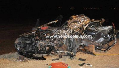 Laboulaye: un muerto y tres heridos en otro choque en la ruta 7