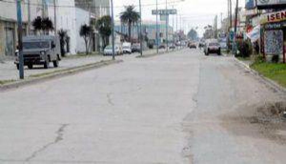 Se volver�a a llamar a licitaci�n para el recapado de la Avda. 75