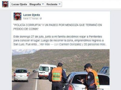 Un funcionario de San Luis denunci� que pag� coima a polic�as mendocinos y Seguridad investiga el caso