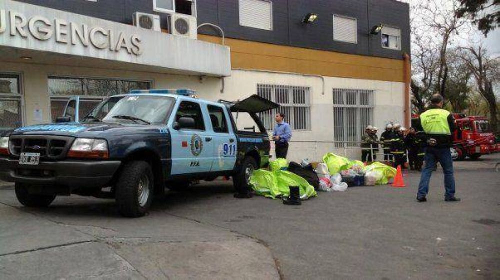 Violencia de g�nero: una mujer pelea por su vida en el hospital Santojanni