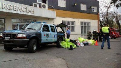 Violencia de g�nero: una mujer pelea por su vida en el hospital Santojanni