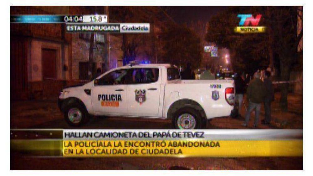 La Polica encontr la camioneta del pap de Tevez en Ciudadela