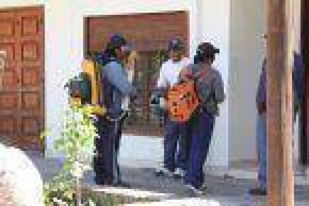 Despliegan trabajos contra el dengue