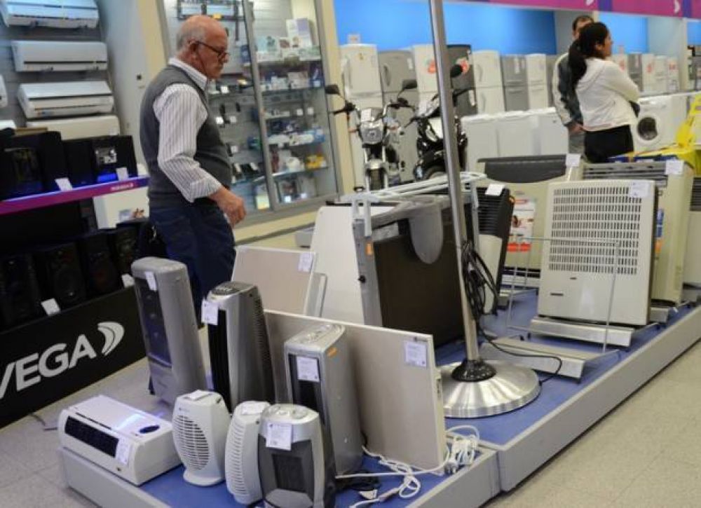 La venta de calefactores en San Luis a�n sigue en piloto