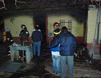Toay: el tr�gico incendio fue accidental