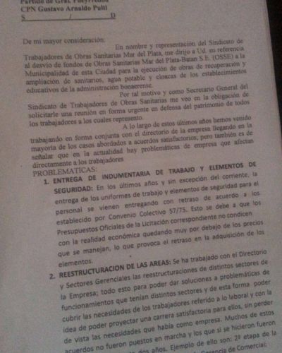 El rompecabezas de Pulti, Scioli y SITOS para ir sobre la caja pol�tica en OSSE