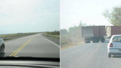 La vieja 38 entrampa con rastras; la nueva, con exceso de velocidad