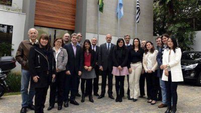Buzzi present� en San Pablo las potencialidades chubutenses