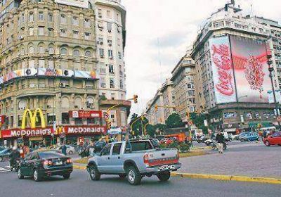 Se redujo el tr�nsito en el microcentro