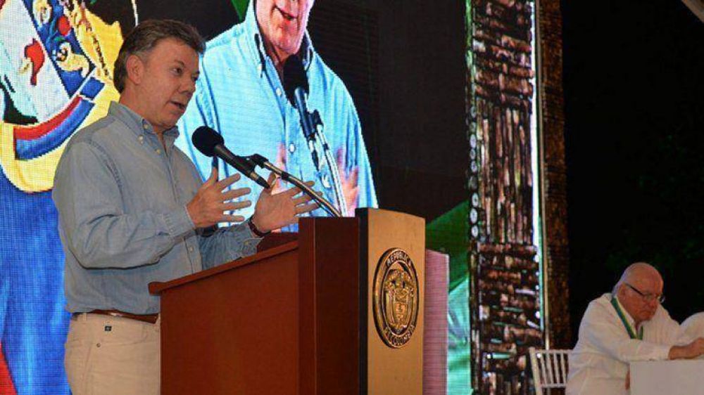 Santos advirti� a las FARC que est� dispuesto a romper el di�logo si contin�an los atentados