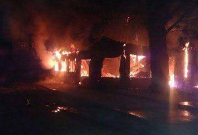 Cortocircuito caus� incendio en gamela