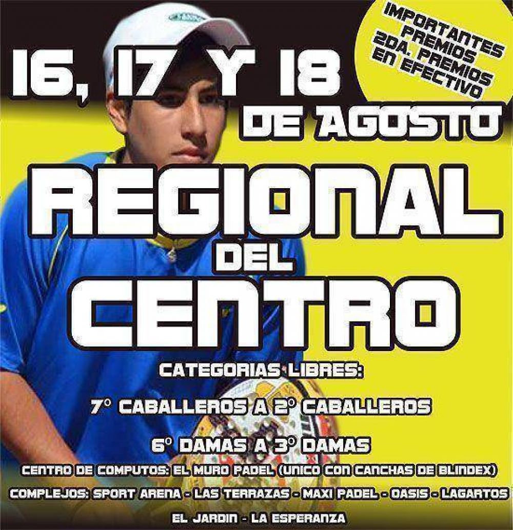 Olavarr�a ser� sede del �Regional del Centro�