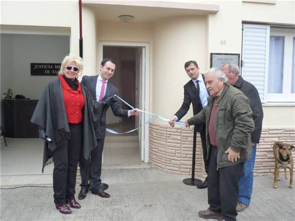 Qued� inaugurado el Juzgado de Faltas