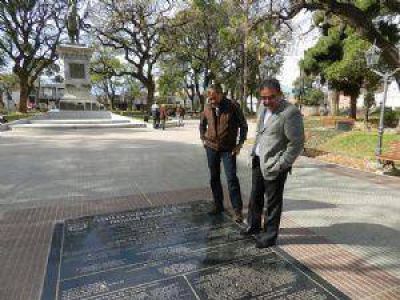 Intendente riojano visit� la ciudad