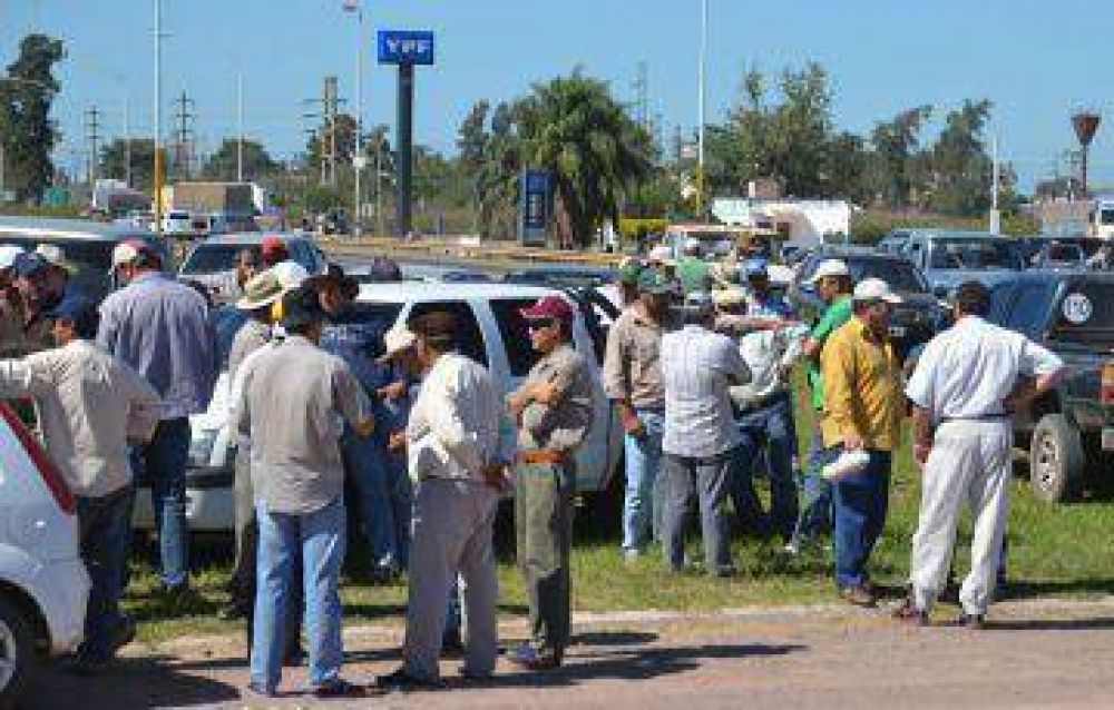 El campo vuelve a reclamar en la rotonda de S�enz Pe�a