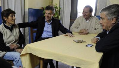 Macri y Aguad presentaron la alianza en Marcos Ju�rez