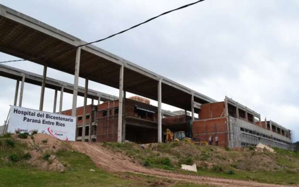 Avanzan las obras en el nuevo hospital de Paran�