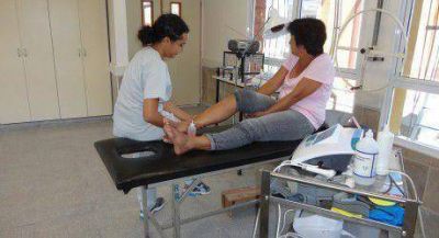 Se atienden m�s de 80 pacientes con tratamiento kinesiol�gico en hospital Eva Per�n