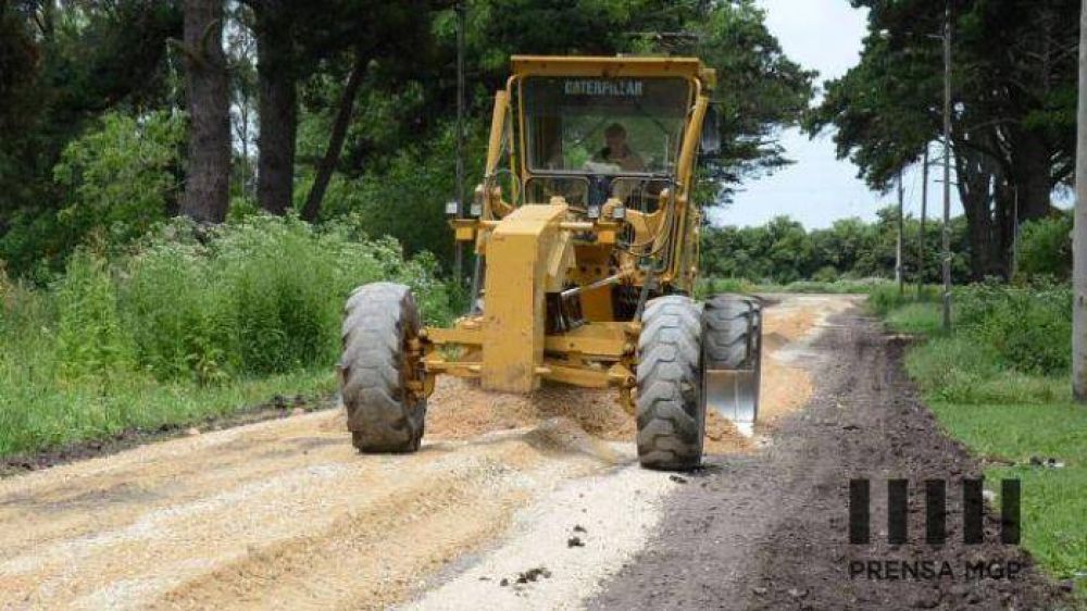 Bonifatti acent�a el trabajo de Vialidad en el mantenimiento de calles sin pavimento 