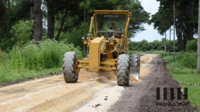 Bonifatti acent�a el trabajo de Vialidad en el mantenimiento de calles sin pavimento 