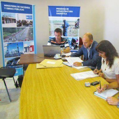 Energ�a el�ctrica para 15 parajes del departamento Belgrano