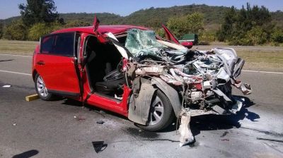 Grave accidente en la autopista exaunor