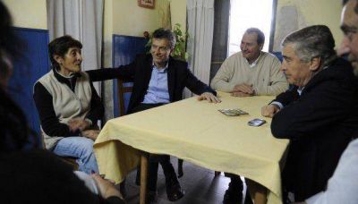 Macri se mostr� con Aguad en un nuevo gui�o al radicalismo