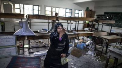 Israel ataca otra escuela de la ONU: 20 muertos