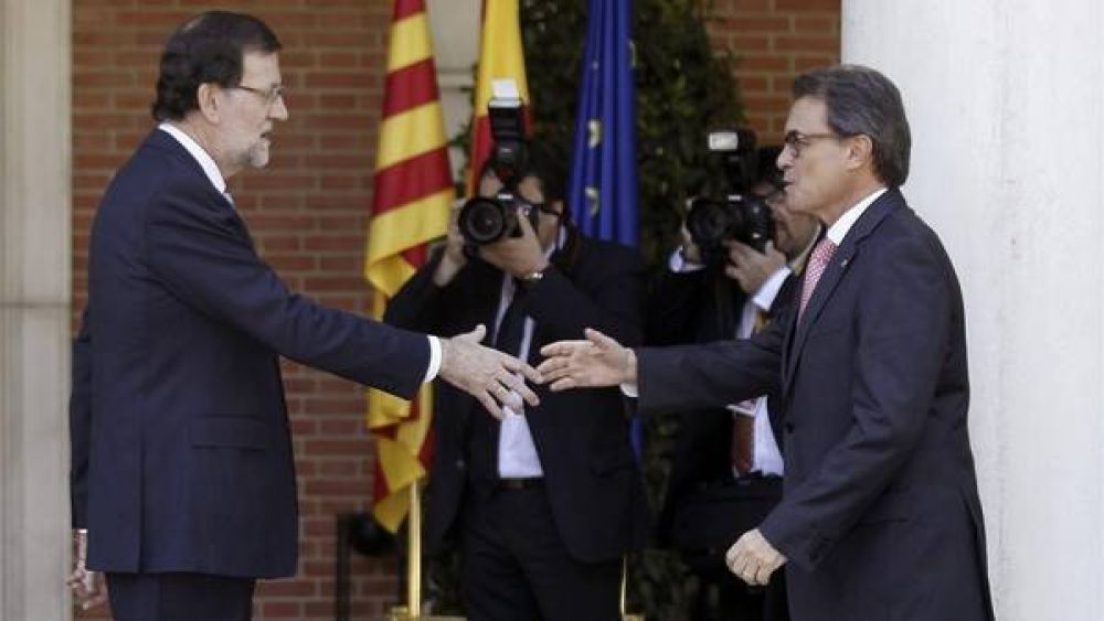 Sin acuerdo entre los l�deres de Espa�a y Catalu�a