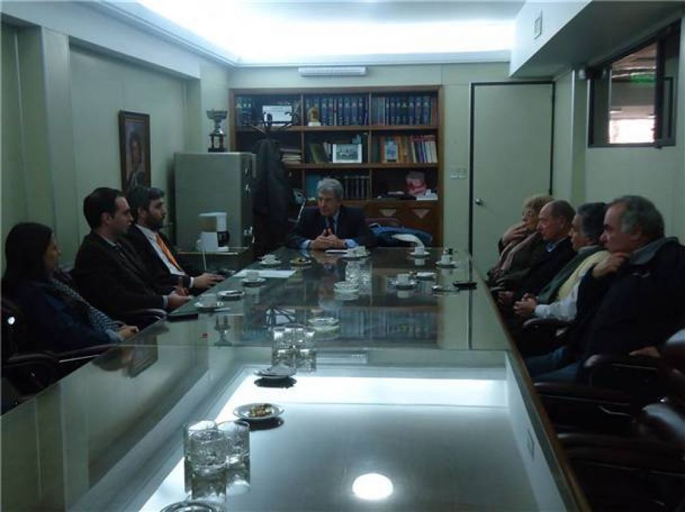 Dirigentes de la C�mara Comercial se reunieron con funcionarios municipales