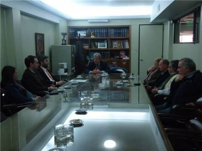 Dirigentes de la C�mara Comercial se reunieron con funcionarios municipales